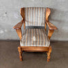 1930's Coronado Furniture Wing Back Flora Painted Chair