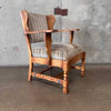 1930's Coronado Furniture Wing Back Flora Painted Chair