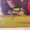 Monterey Style Mexicana Painting By Lopez
