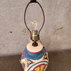 Art Deco Hand Painted "Ginger Jar" Lamp