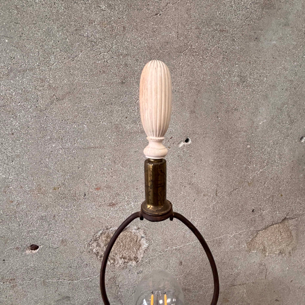 Art Deco Hand Painted "Ginger Jar" Lamp