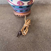 Art Deco Hand Painted "Ginger Jar" Lamp