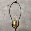 1920's Hand Painted Bauer Era Lamp