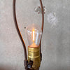 1920's Hand Painted Bauer Era Lamp