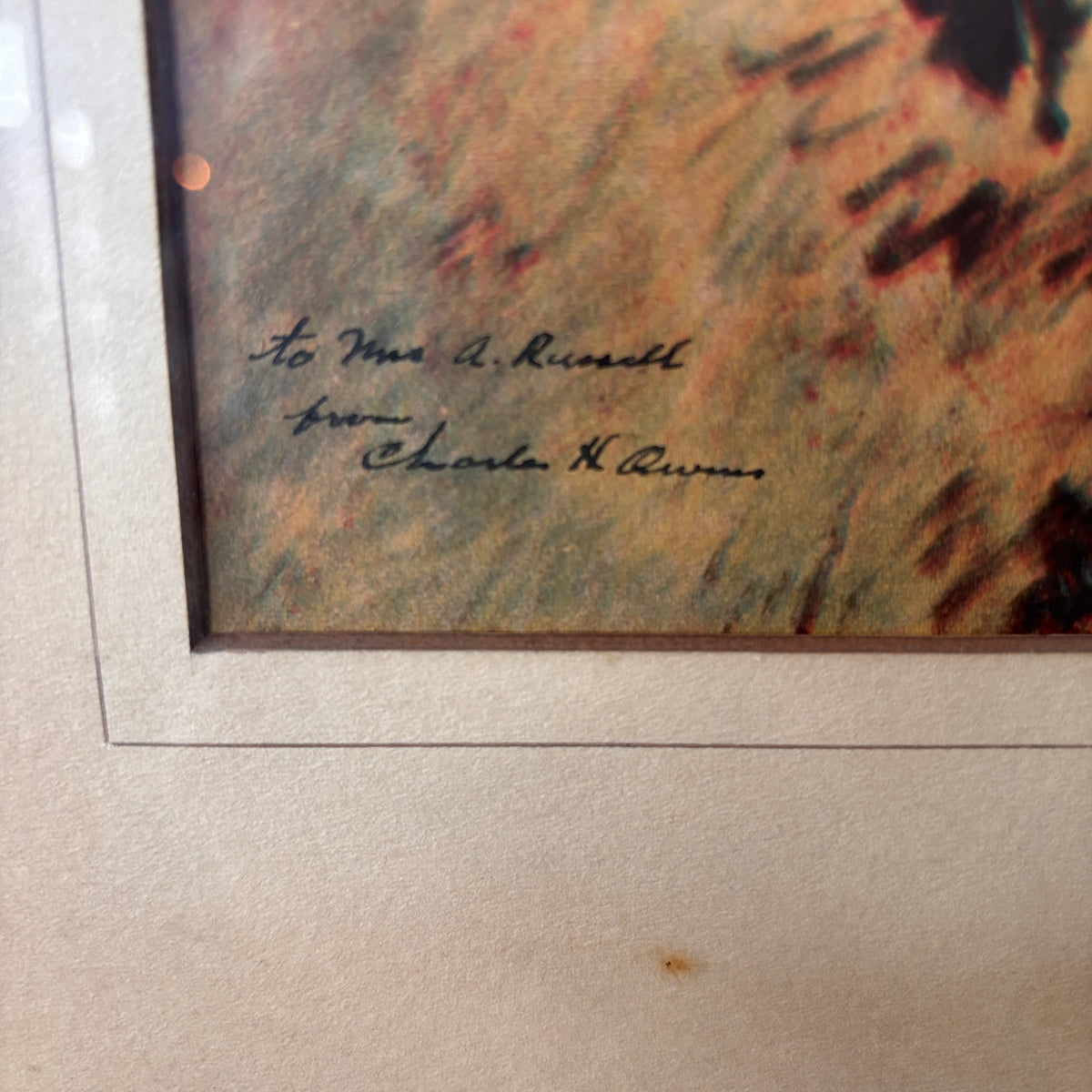 Signed Mission Art By Charles H. Owens