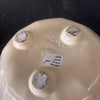 Catalina Island Footed Bowl - Pearly White Glaze