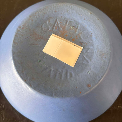 Catalina Island Low Bowl - Blue Glaze