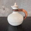 Bauer Pottery Rare White Carafe With Lid Circa 1935 Expo