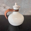 Bauer Pottery Rare White Carafe With Lid Circa 1935 Expo