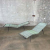 Pair of Mid Century Modern Pool Lounge Chairs
