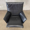 Knoll Pilot Leather Low Back Arm Chair