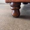 Brown Leather Chesterfield Sofa