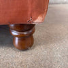Brown Leather Chesterfield Sofa