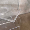 Lucite Cart With Lazy Susan