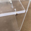 Lucite Cart With Lazy Susan