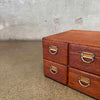Antique Oak Card Catalog