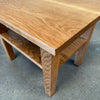 Handmade Solid Oak Side Tables, Circa 1940