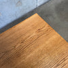 Handmade Solid Oak Side Tables, Circa 1940