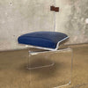 Vintage Lucite Stool