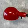 Vintage Red Gooseneck Floor Lamp
