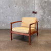 Vintage Folke Ohlsson By Dux Teak Lounge Chair - With Refinished Frame