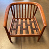 Vintage Folke Ohlsson By Dux Teak Lounge Chair - With Refinished Frame