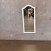 Vintage Long White Mirror
