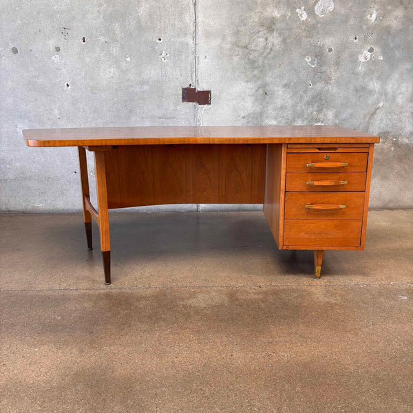 1960's Mid Century Modern Desk - No Key