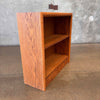 Small Vintage Wood Bookshelf