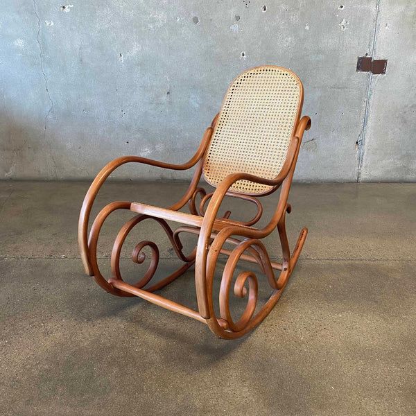Vintage Thonet Bentwood Rocking Chair