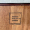 Danish Modern Rosewood Nightstand By Brouer