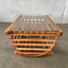 Vintage Repurposed Wooden Lobster Trap Coffee Table