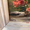Vintage Oil Landscape Painting - Signed