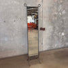 Vintage Iron Metal Floor Length Mirror