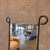 Vintage Iron Metal Floor Length Mirror