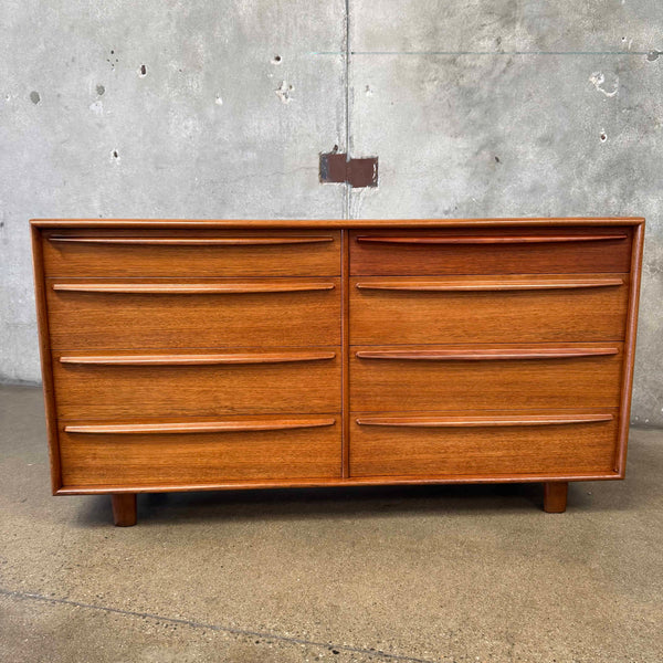 Danish Modern Teak Dresser By Sven Madsen For Falster