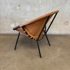 1960's Metal Frame "Balloon Chair" Made in Germany By Lusch & Co.
