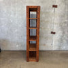 1970's Lou Hodges For California Design Group Solid Oak Bookcase