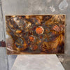 1960's Dale Clark Copper Metal Brushed Artwork