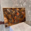 1960's Dale Clark Copper Metal Brushed Artwork