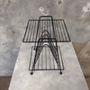 1950's Iron Magazine Stand