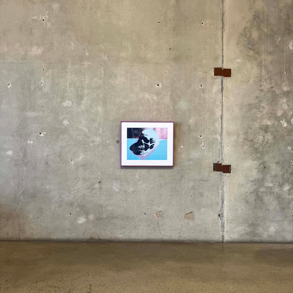 Warhol Skull Poster
