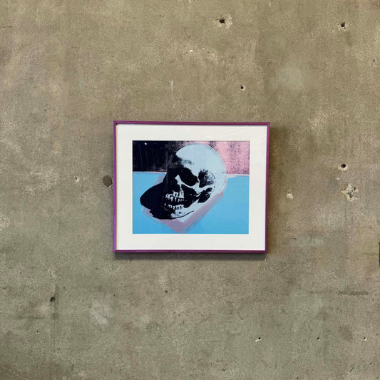 Warhol Skull Poster