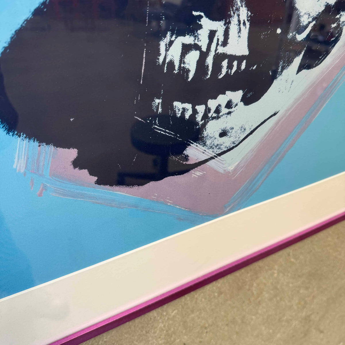 Warhol Skull Poster
