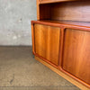 Vintage Danish Cabinet With Tambour Doors