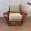 1930's Antique Ypsilanti Stick Wicker Chair - Restored