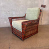 1930's Antique Ypsilanti Stick Wicker Chair - Restored
