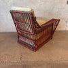 1930's Antique Ypsilanti Stick Wicker Chair - Restored