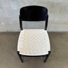 Set of 4 Lacquered Woven Dinging Chairs