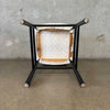 Set of 4 Lacquered Woven Dinging Chairs